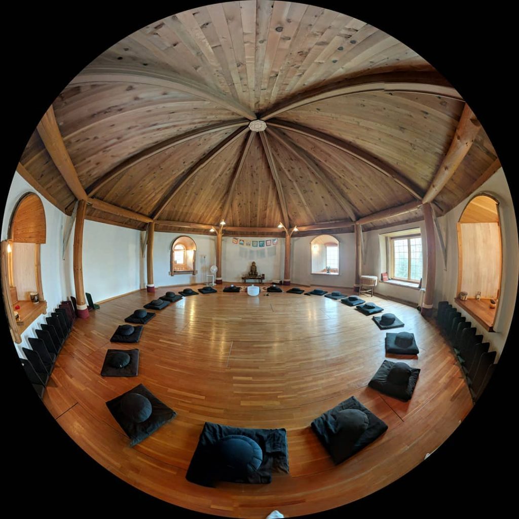 Heartwood's Wonderful Strawbale Temple